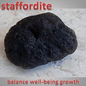 RARE authentic SAFFORDITE (cintamani)  stone
